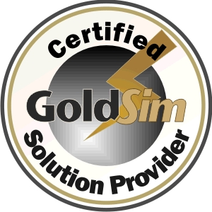 GoldSim Certified Solution Provider badge